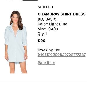BLQ shirt dress